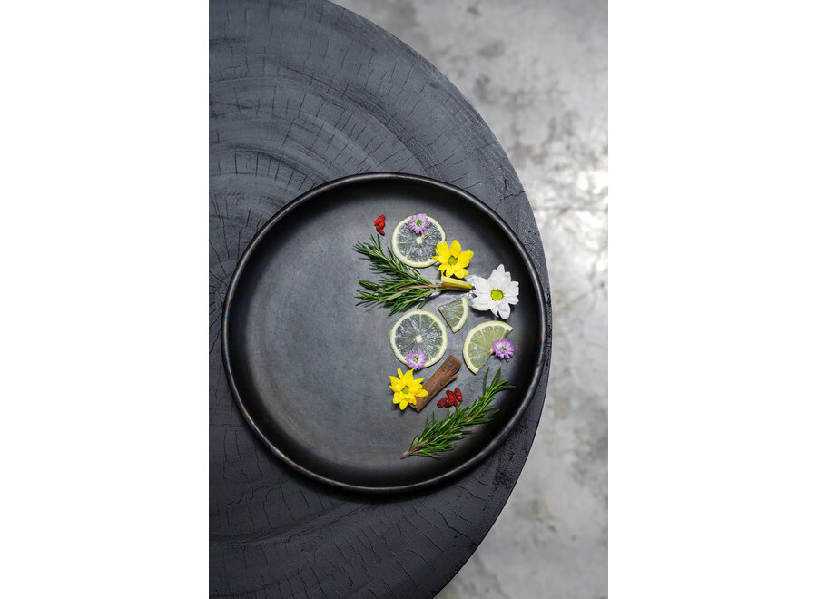 Het Burned Classic Bord - Zwart - L