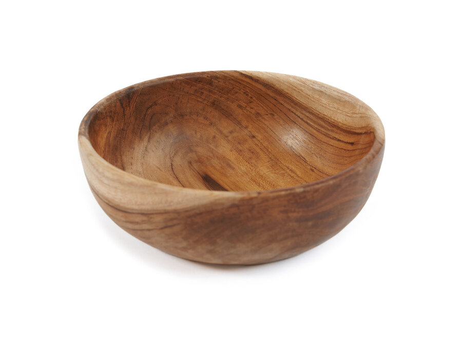 De Teak Root Snack Kom - S