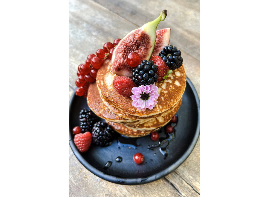 Il Piatto Classico Bruciato - Nero - S