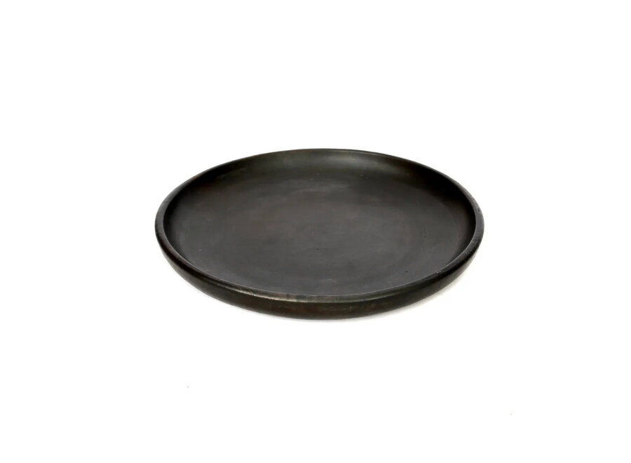 The Burned Classic Plate - Black - S