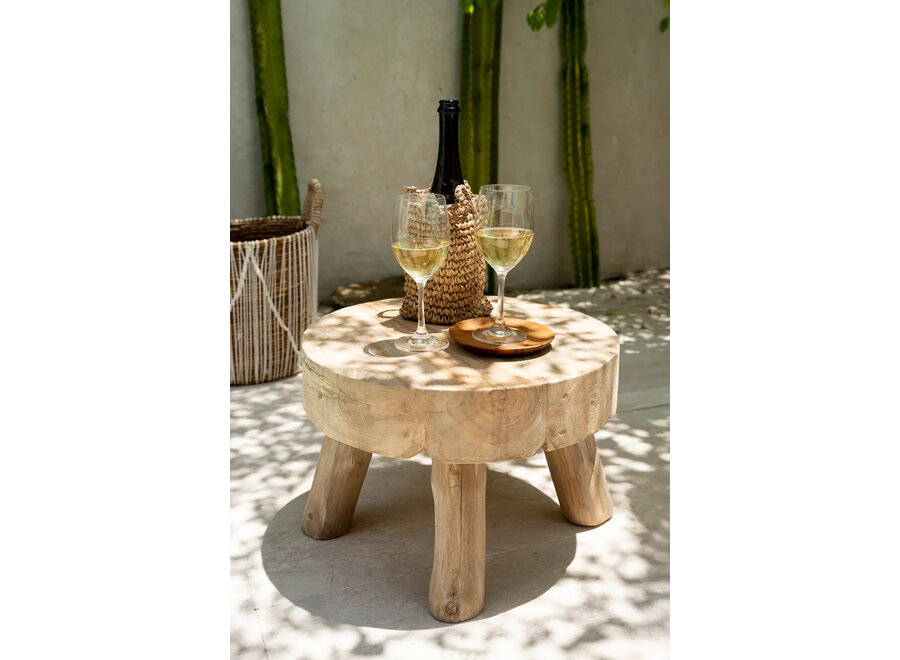 Piatto Rotondo Teak Root - XS