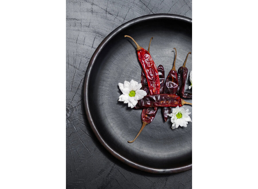 El Plato Clásico Quemado - Negro - M