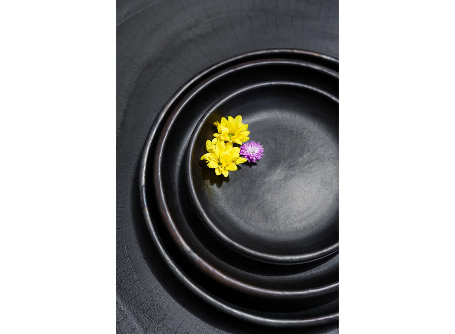El Plato Clásico Quemado - Negro - M