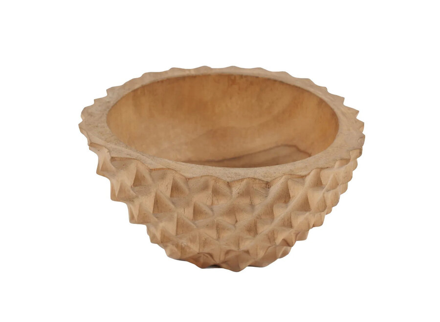 Die Teak Root Durian Schale - M