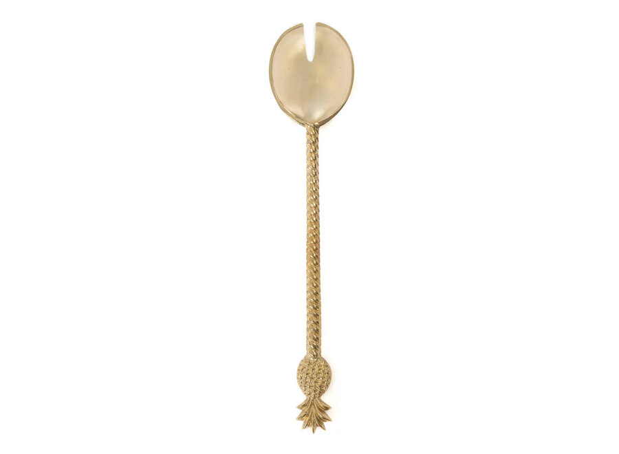 De Pineapple Salad Fork - Goud