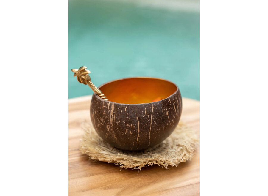 The Coco Food Bowl - Natural Gold