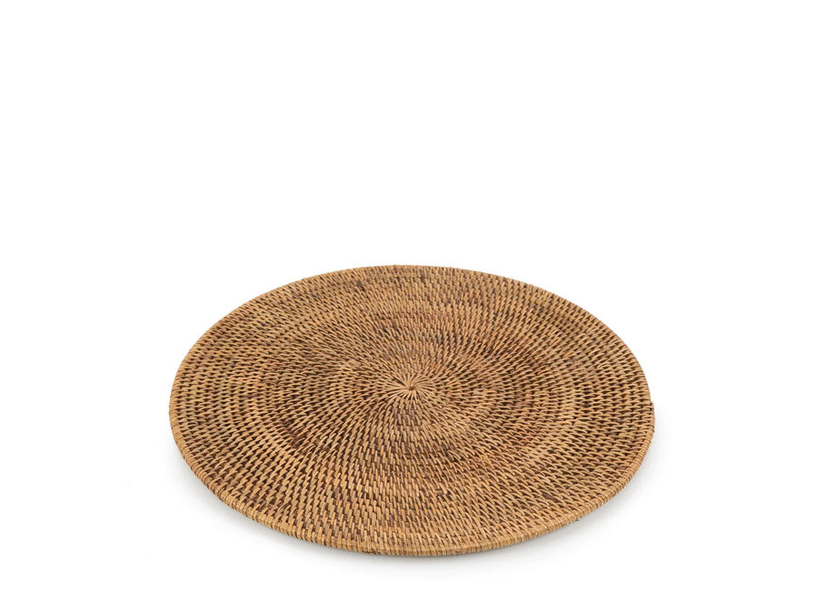 The Colonial Placemat - Natural Brown