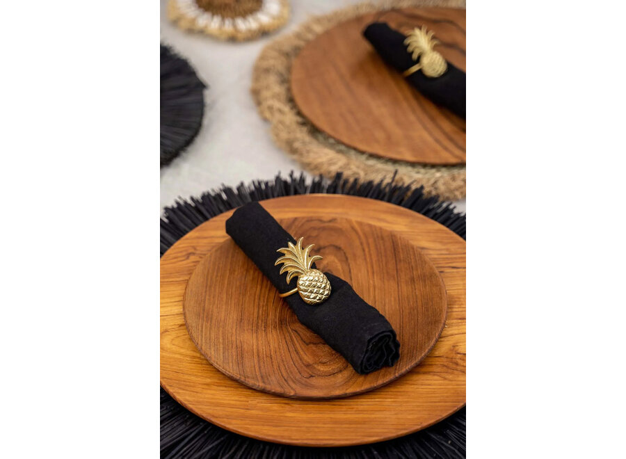 The Teak Root Round Plate - XL