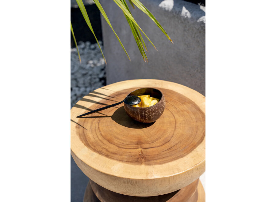 Die Coco Food Schale - Natur Schwarz