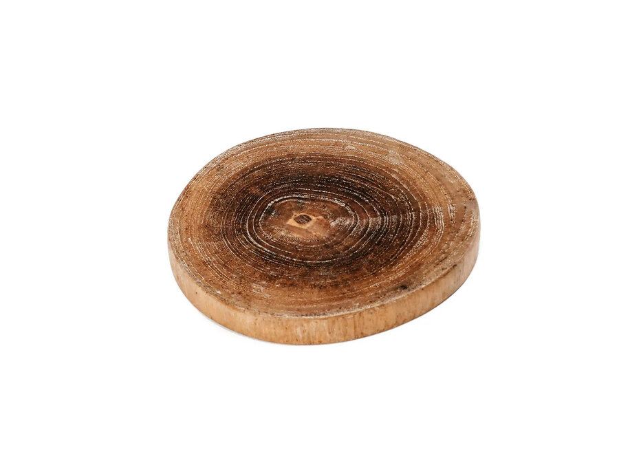 Il Sottobicchiere Boho In Radice Di Teak