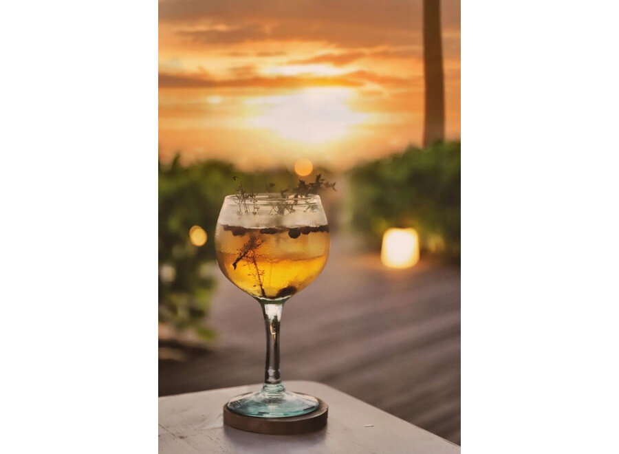 Le Sous-Verre Boho En Racine De Teck