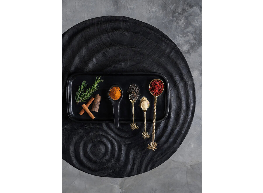 The Palm Tree Tea Spoon - Gold