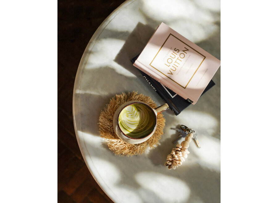 Le Sous-Verre Fringe Raffia - Naturel