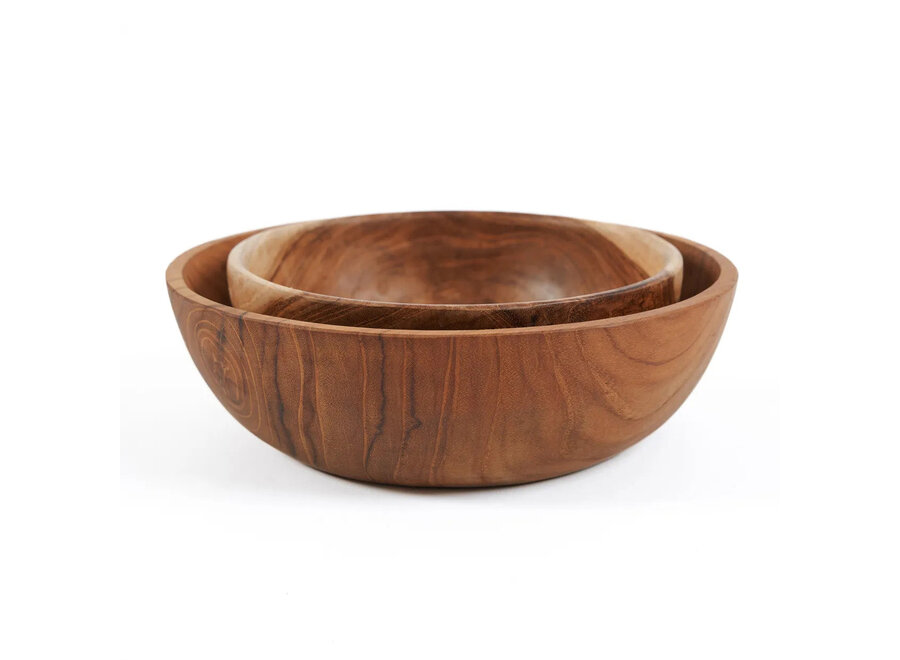 Die Teak Root Snack Schale - M