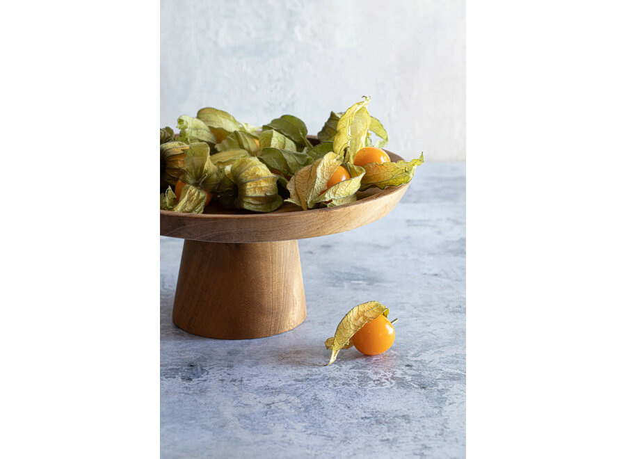 The Teak Root Cake Dish - M