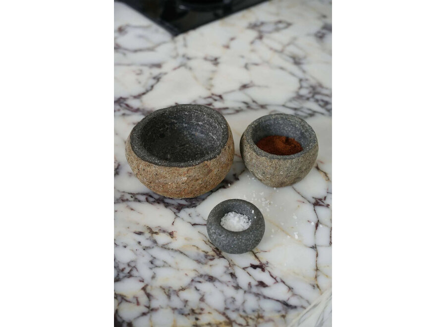 La Ciotola River Stone - Nero - S