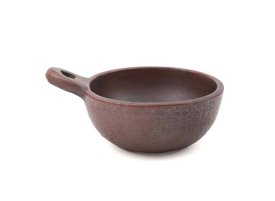 El Bol Étnico Con Asa - Terracota - M