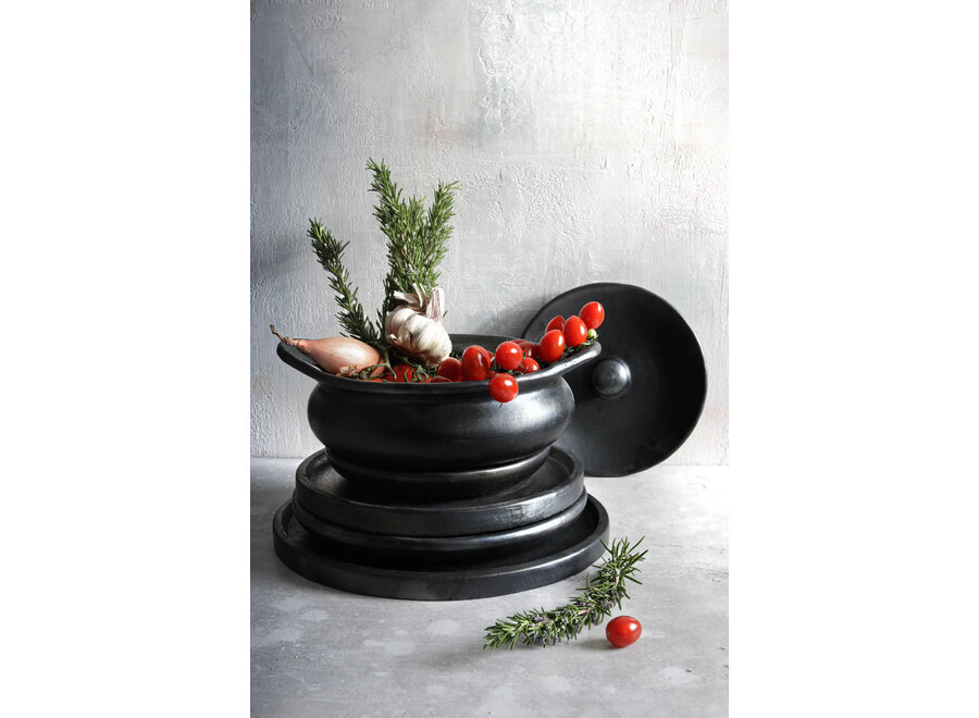 De Burned Pot - Zwart