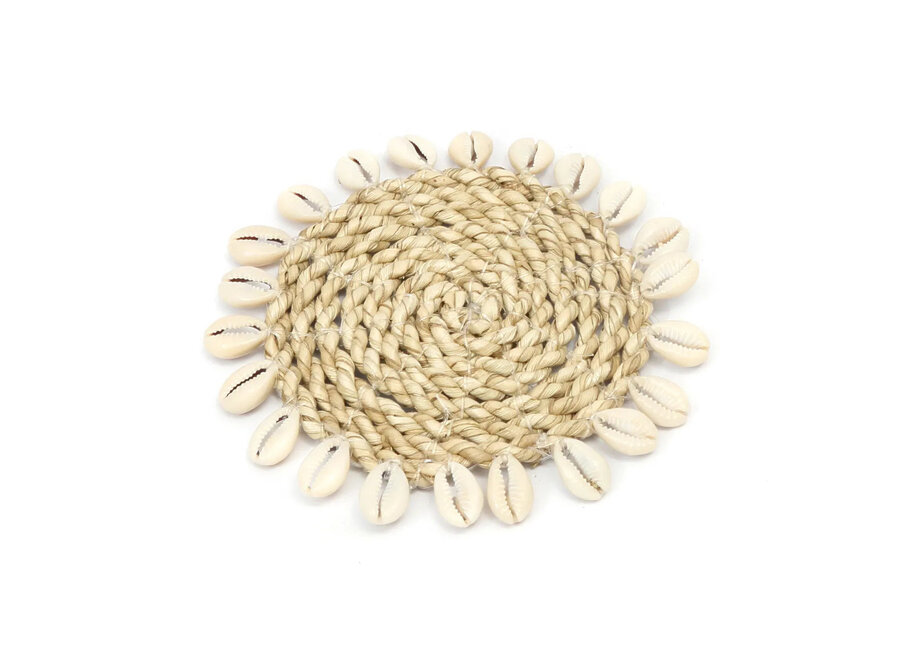 Die Seagrass Shell Untersetzer - Natur