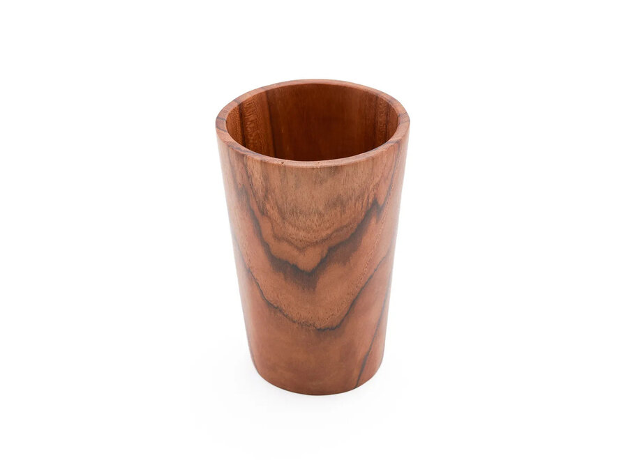 La Tazza In Radice Di Teak - Alta