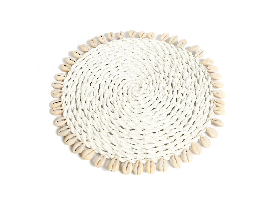 Der Seagrass Shell Topflappen - Weiss