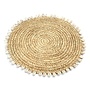 The Raffia Shell Pan Coaster