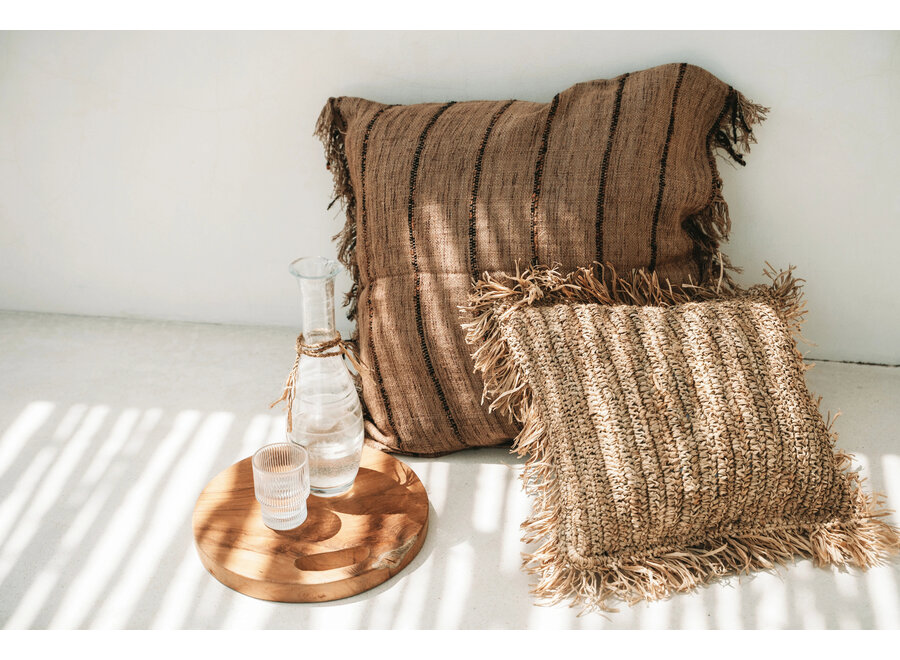 Le Plateau En Teak Root - Naturel - S