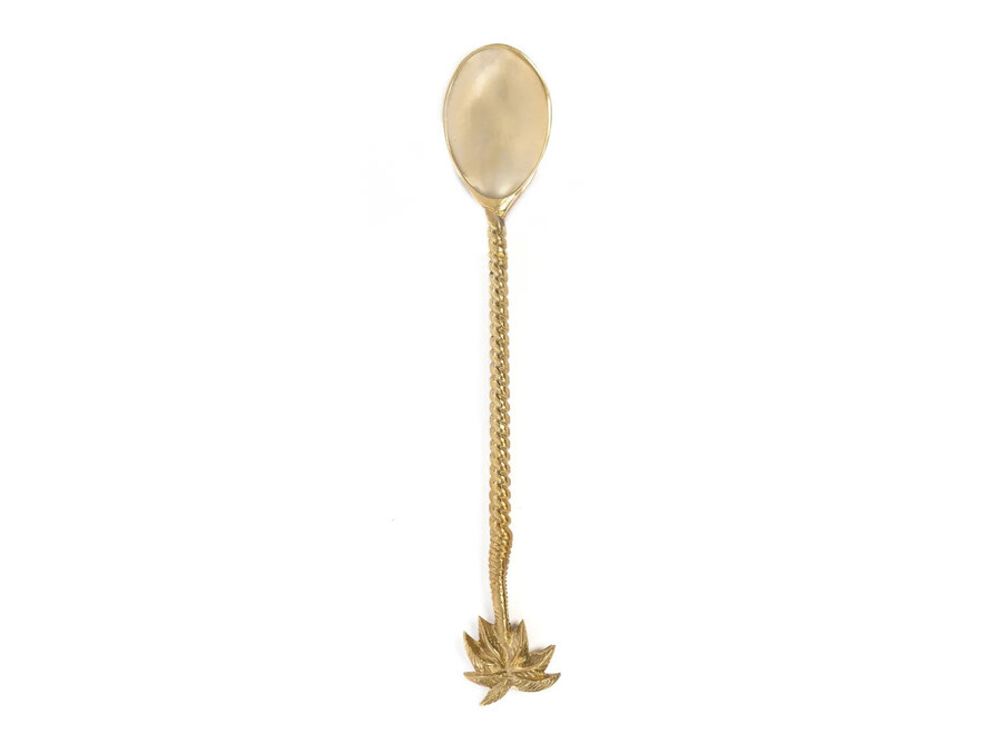 De Palm Tree Lepel - Goud