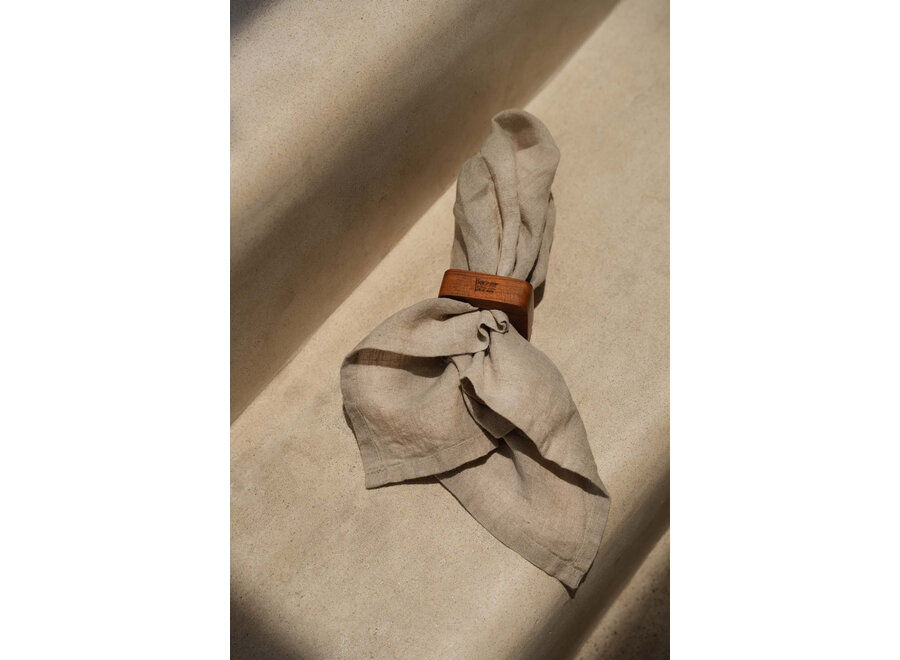 The Teak Root Napkin Rings - Set of 4