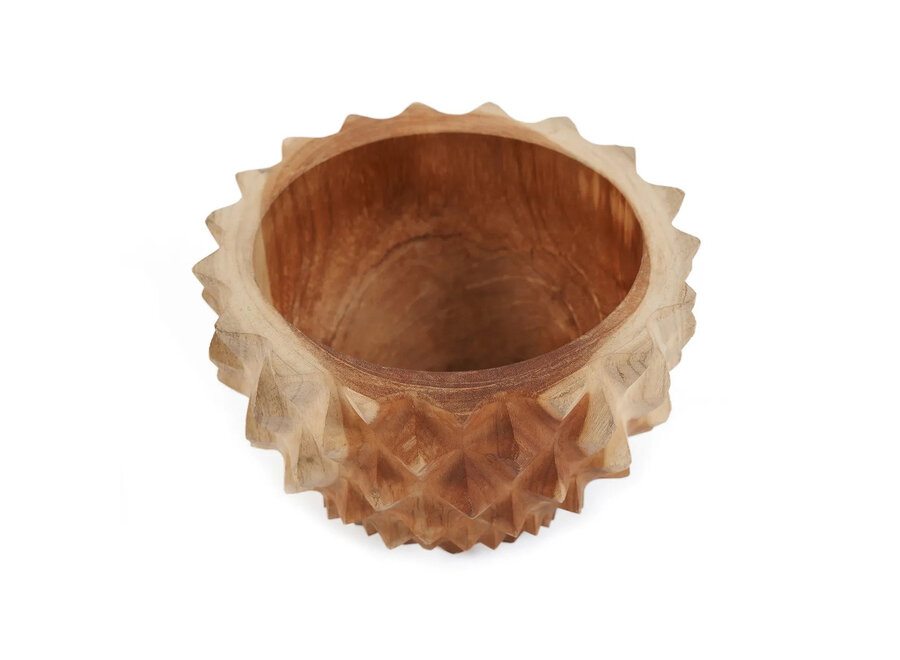 De Teak Root Durian Kom - S