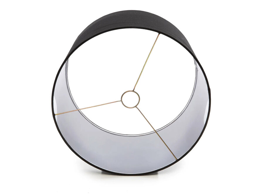 La Lampe De Table Teak Wood - Naturel Noir