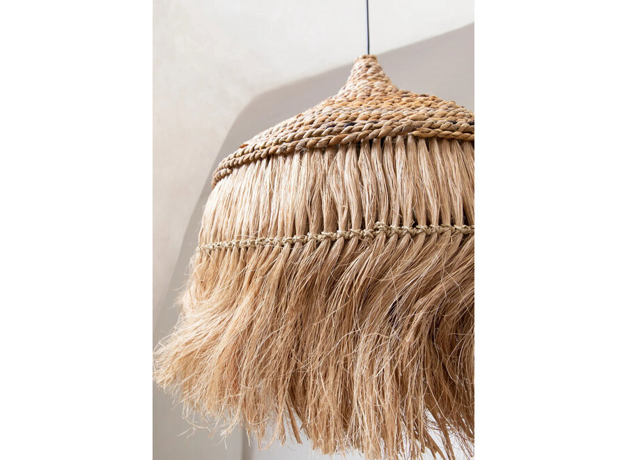 The Abaca Hoola Pendant - Natural - L