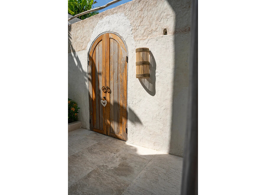 The Jalal Wall Applique - Natural - M