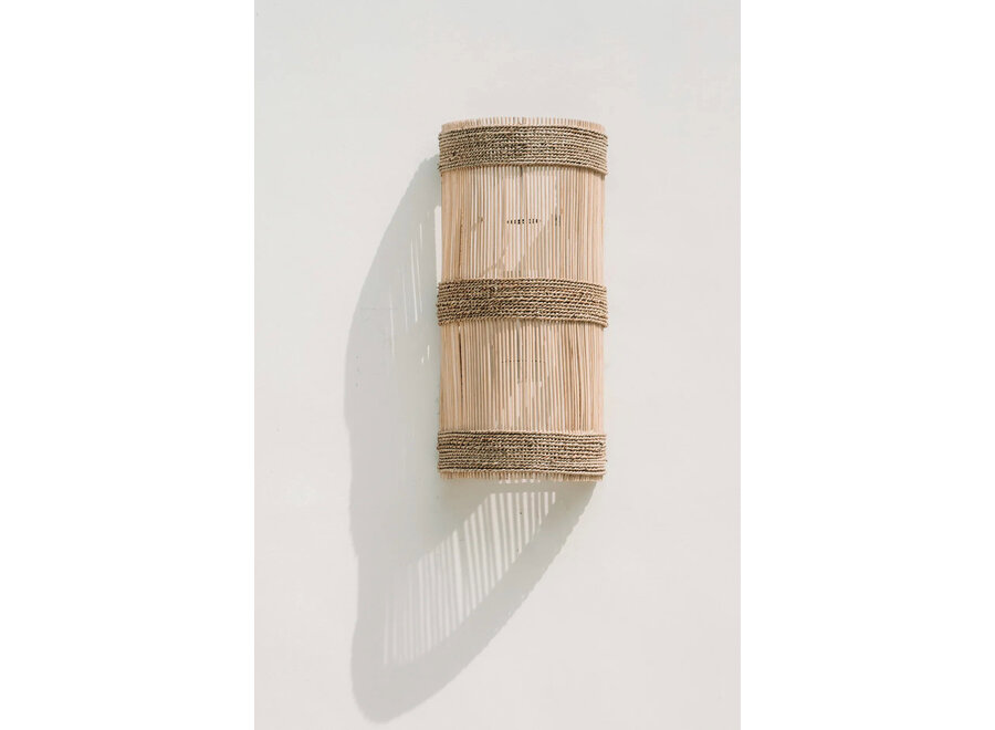 The Jalal Wall Applique - Natural - M