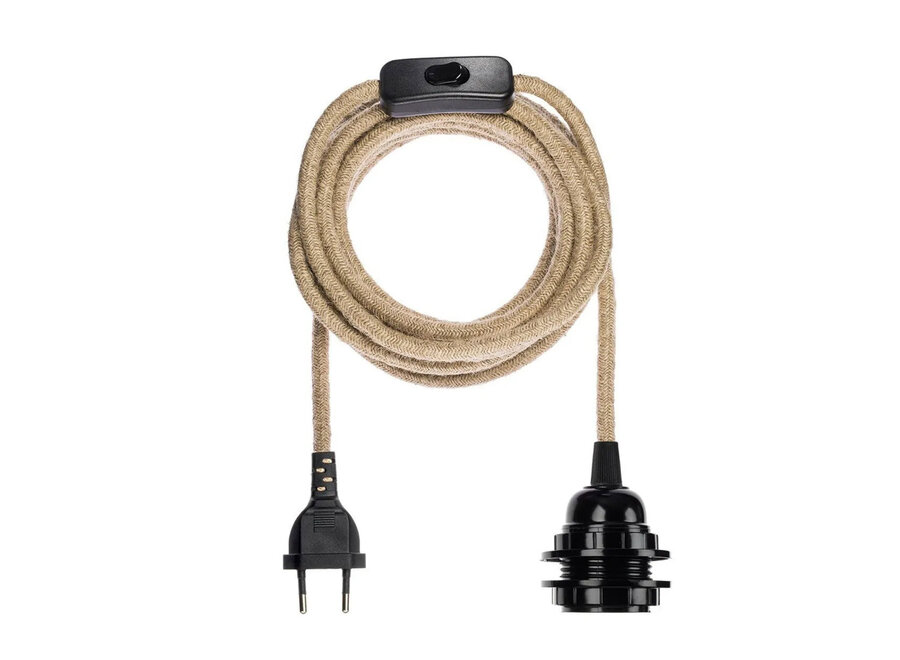 Fitting Lamps - Natural Black