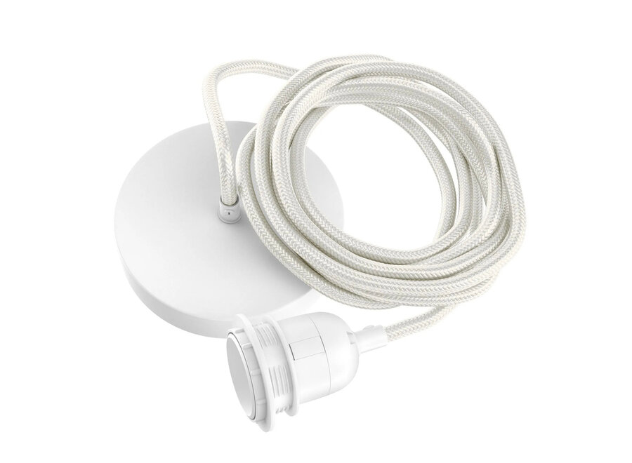 Montura Para Techo - Blanco - 1 Fitting