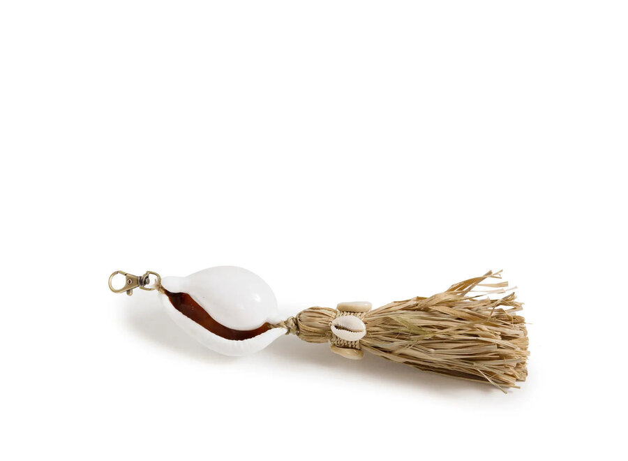 The Kubu Keychain - White Natural