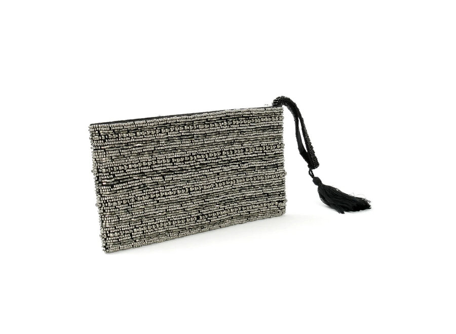 La Bolsa De Mano Plateada