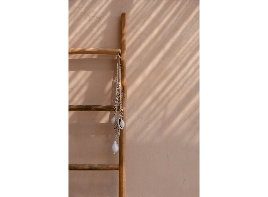 Die Big White Cowrie Shell Halskette - Weiss