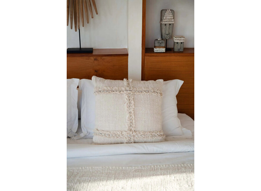 The Nomad Cushion Cover - Natural