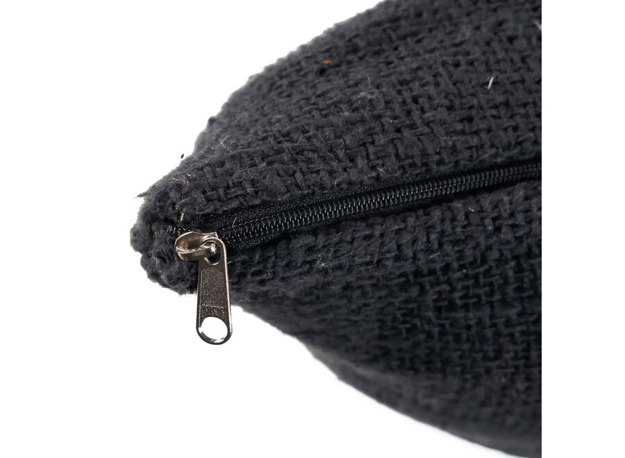 Housse de Coussin Drizle - Noir Blanc