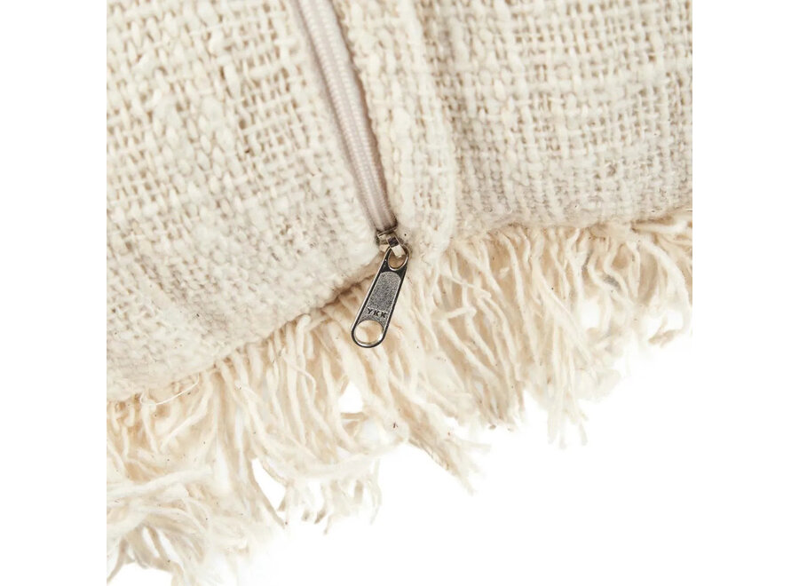 Copri Cuscino Tribal - Naturale Nero