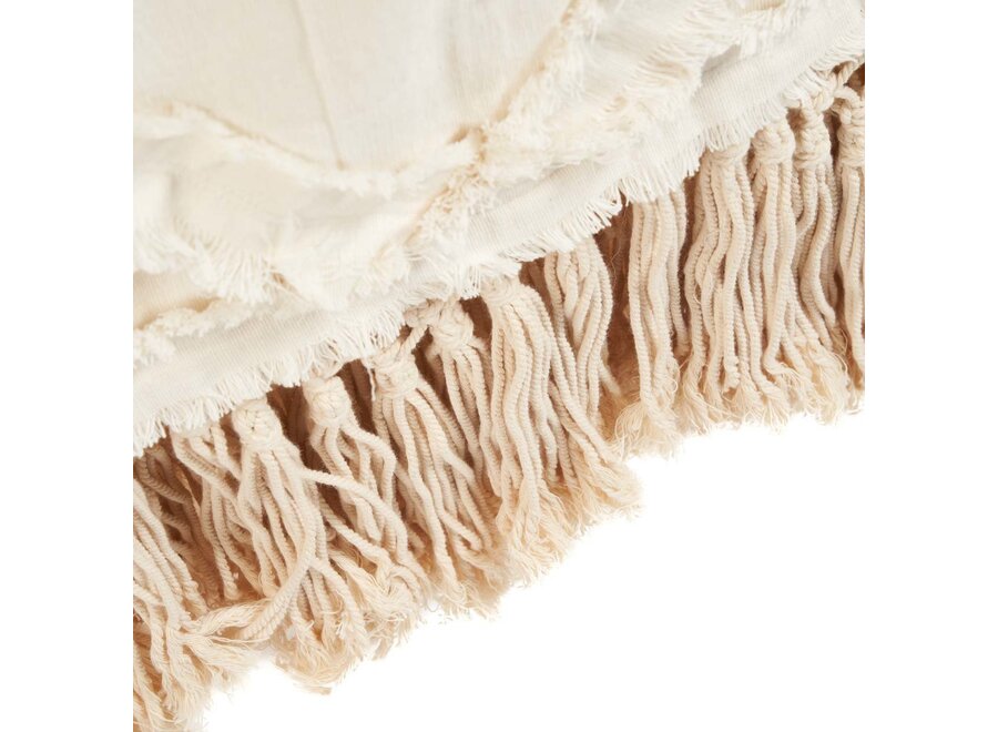 The Berber Bed Throw - Natural