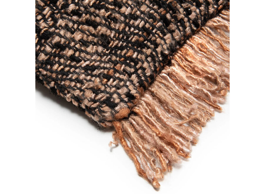 La Housse De Coussin Oh My Gee - Noir Cuivre - 30x50