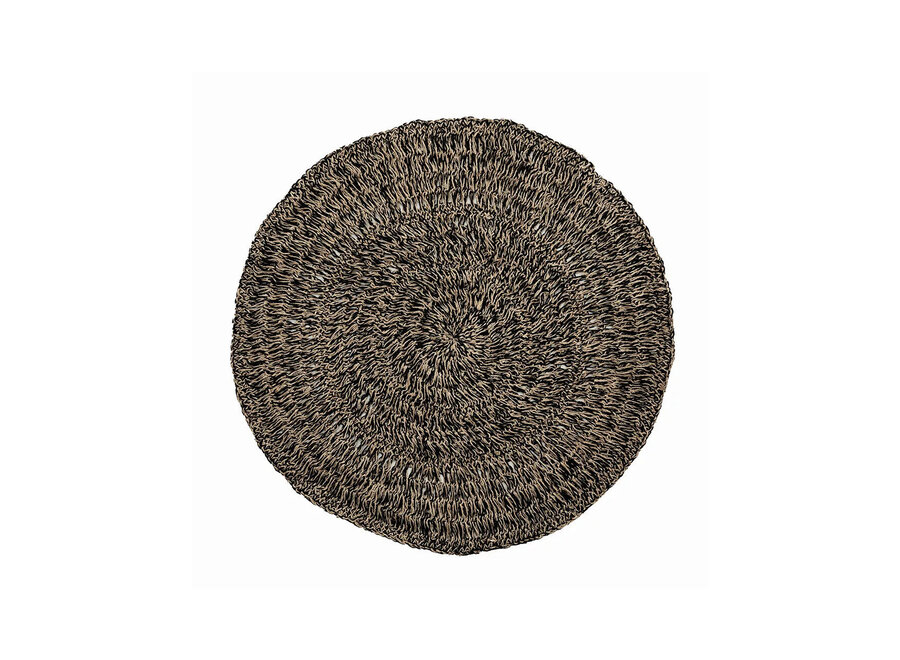 The Seagrass Carpet - Natural Black - 100