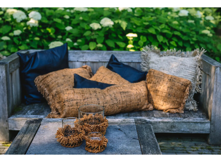 La Housse De Coussin Oh My Gee - Cannelle Noir - 35x100