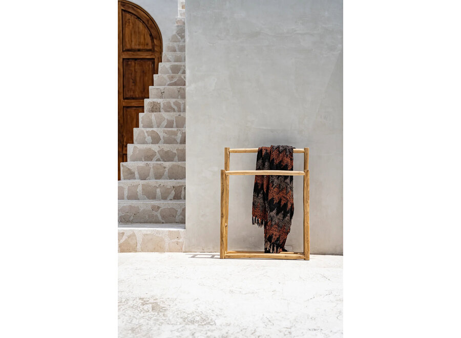 Le S'il Vous Plaid - Noir Orange