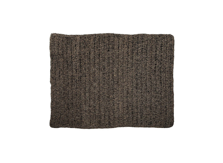 The Seagrass Carpet - Natural Black - 180x240