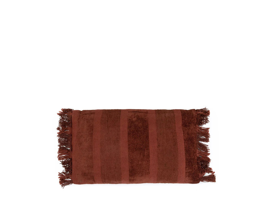 The Oh My Gee Cushion Cover - Burgundy Velvet - 30x50