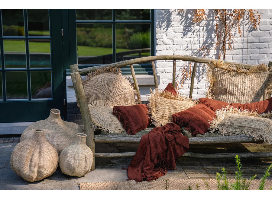 De Oh My Gee Kussenhoes - Bordeaux Velvet - 30x50